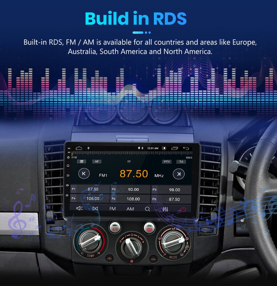 Car Radio Stereo For 2003-2006 Jeep Wrangler TJ Carplay Android 13 GPS Nav