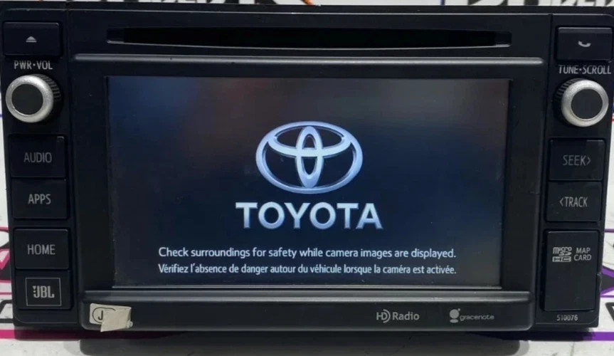 2014-2019 TOYOTA Tacoma AM FM NAV BT GPS JBL Radio *86100-04141* (510076)