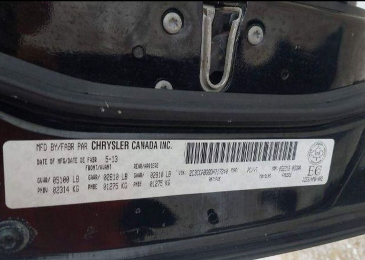 2013 CHRYSLER 300S DASH RADIO DISPLAY TOUCH SCREEN 05064798AI OEM