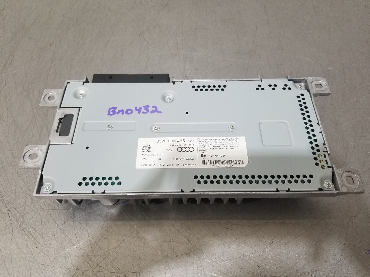 18 2018 AUDI S5 S LINE RADIO AUDIO AMPLIFIER 8W0035465