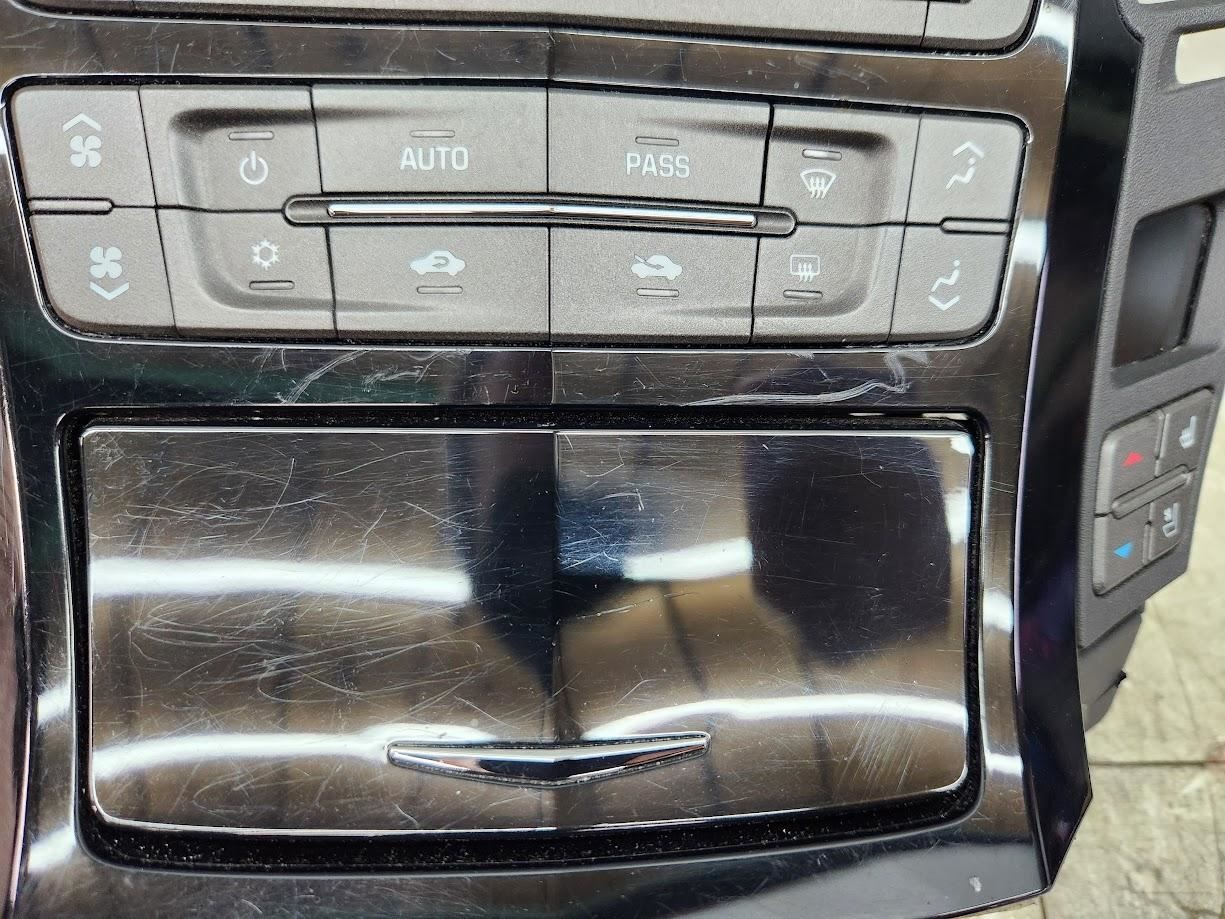 2009-2013 Cadillac CTS-V Radio Heat AC Climate Control Panel Used OEM 20819983