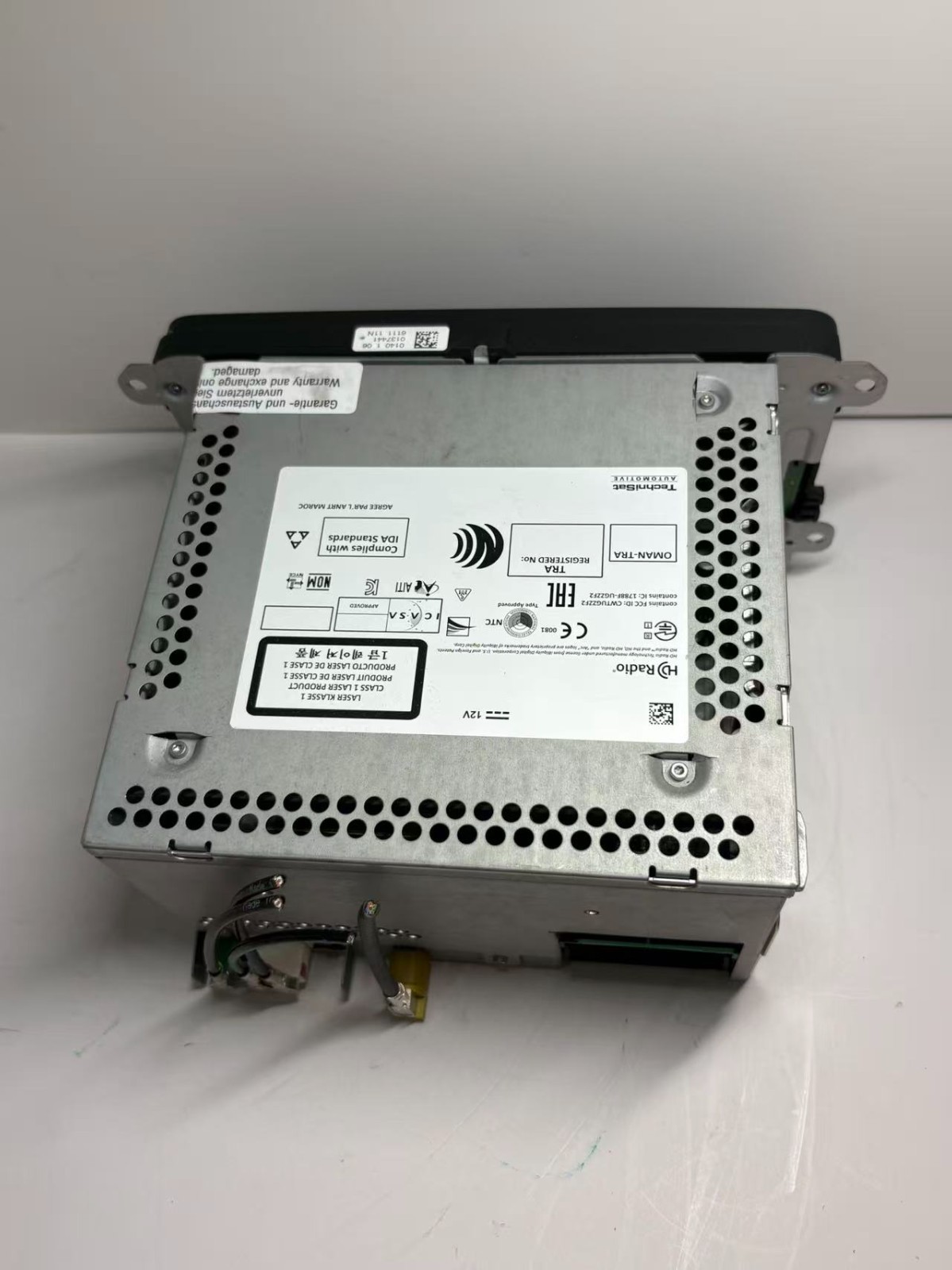 OEM 5C0035200B VOLKSWAGEN JETTA RADIO DISPLAY SCREEN RECEIVER 2017