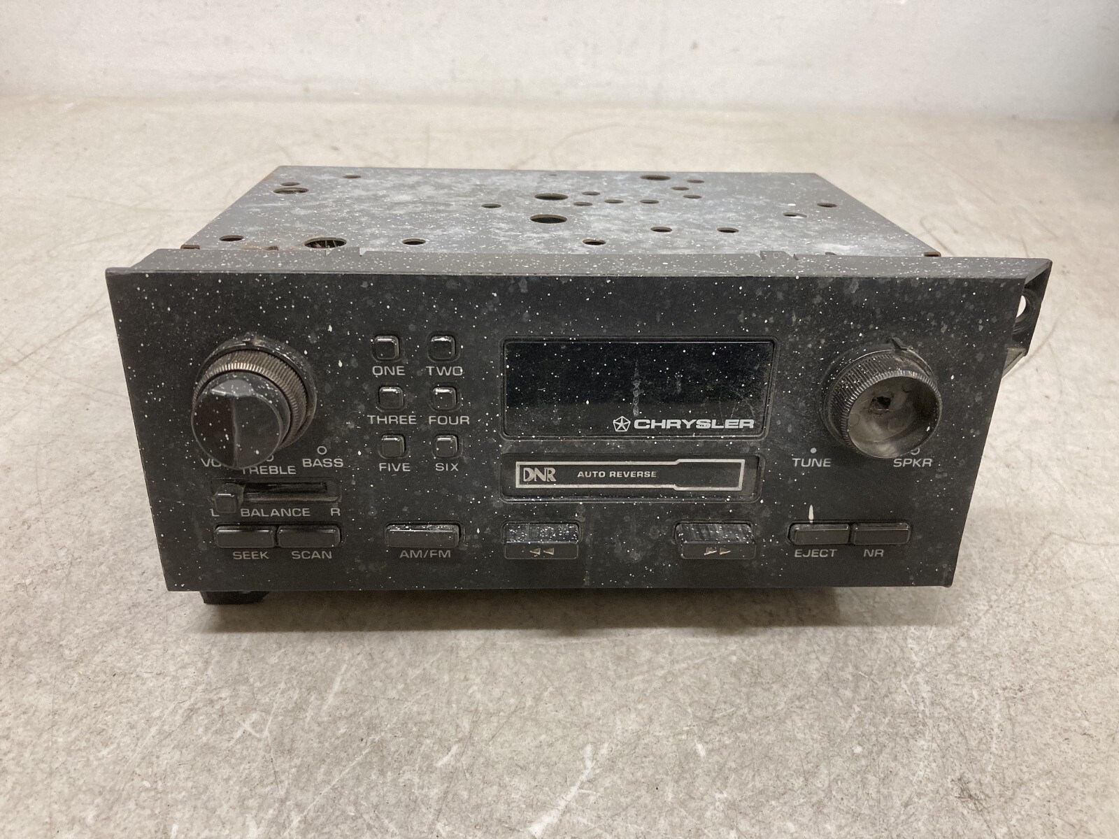 Chrysler DNR Cassette Radio Model Unknown