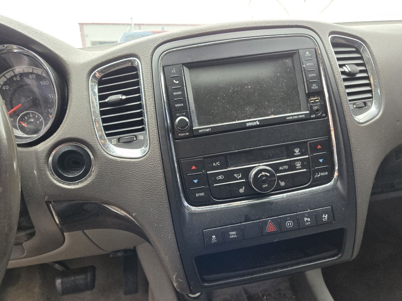 2011-2013 Dodge DURANGO Radio Receiver Face Plate ID RHB w/Satellite Radio