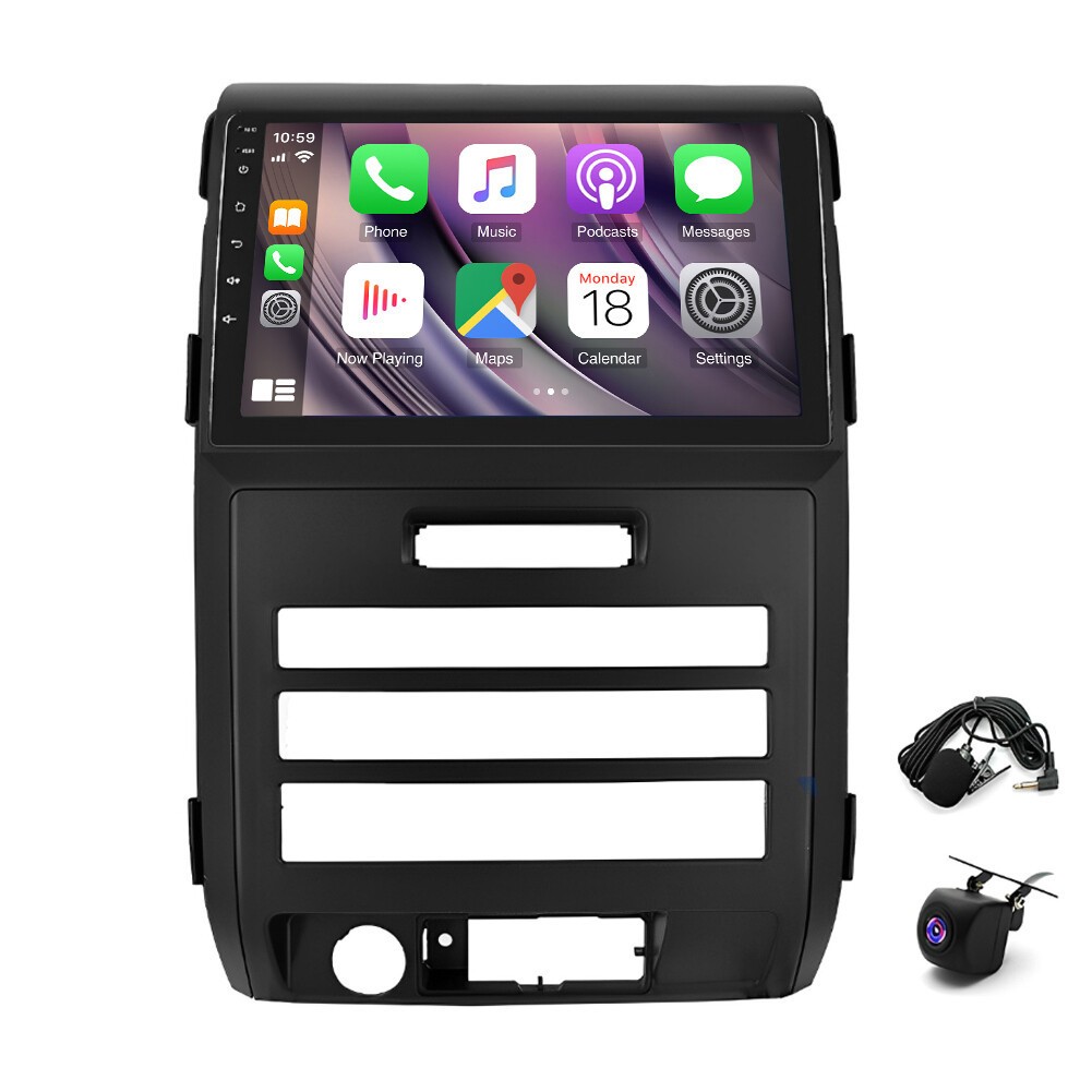 For Ford F150 2009-2014 F-150 Carplay Android 13 Car Stereo Radio Gps Navi Wifi