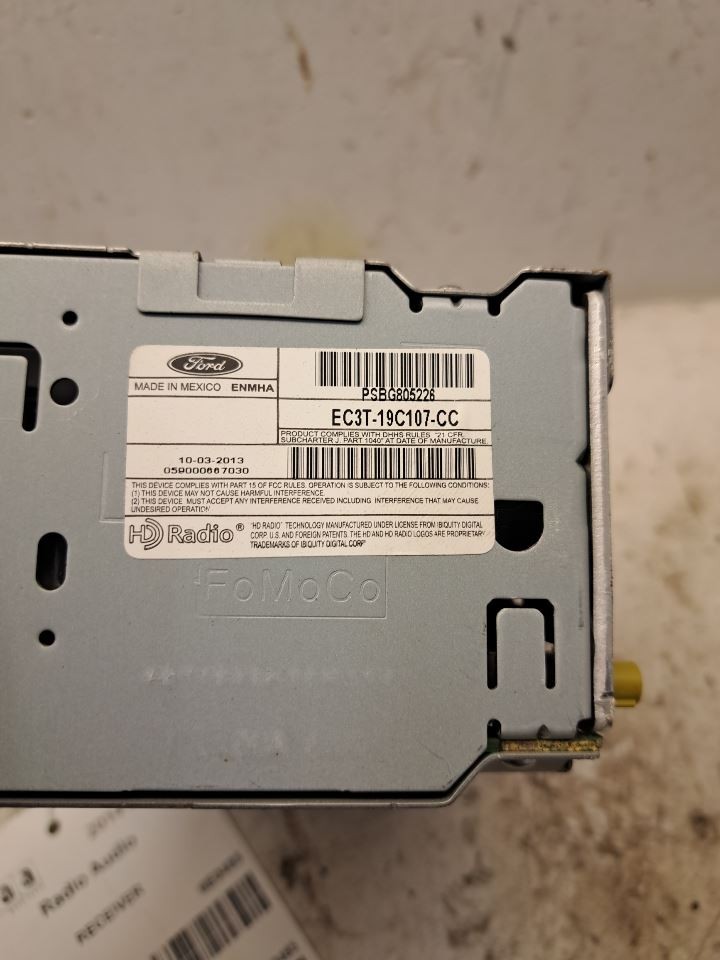 2014 F250sd Stereo Radio Receiver Sku#4455666