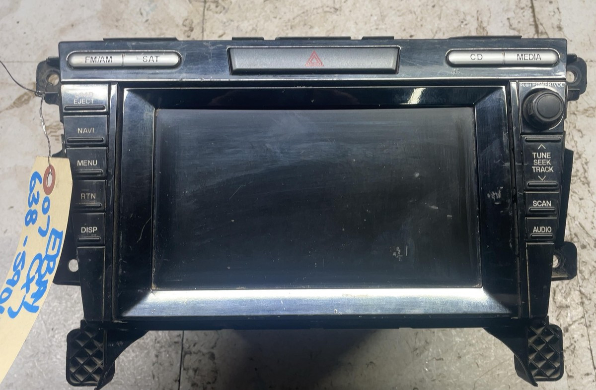 2007-2008 MAZDA CX7 Receiver, Navigation System AM-FM-CD 6 disc in dash OEM