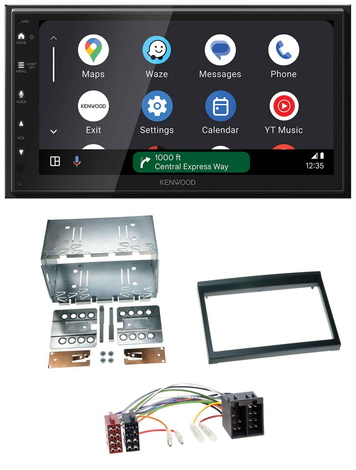 Kenwood DAB Bluetooth USB MP3 2DIN Car Stereo for Porsche 911, 996 (97-06)