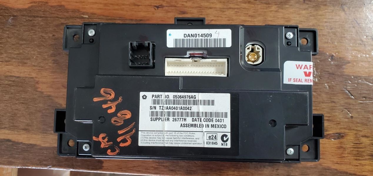 Audio Equipment Radio Receiver AM-FM-CD-MP3-WMA Reb Fits 11-12 JOURNEY 1439531