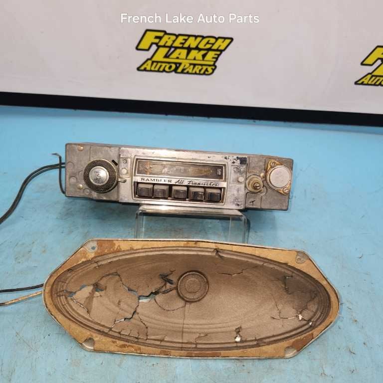 UNTESTED A/M Radio 8991716 6SMA Fits 1966 RAMBLER AMERICAN 1243657