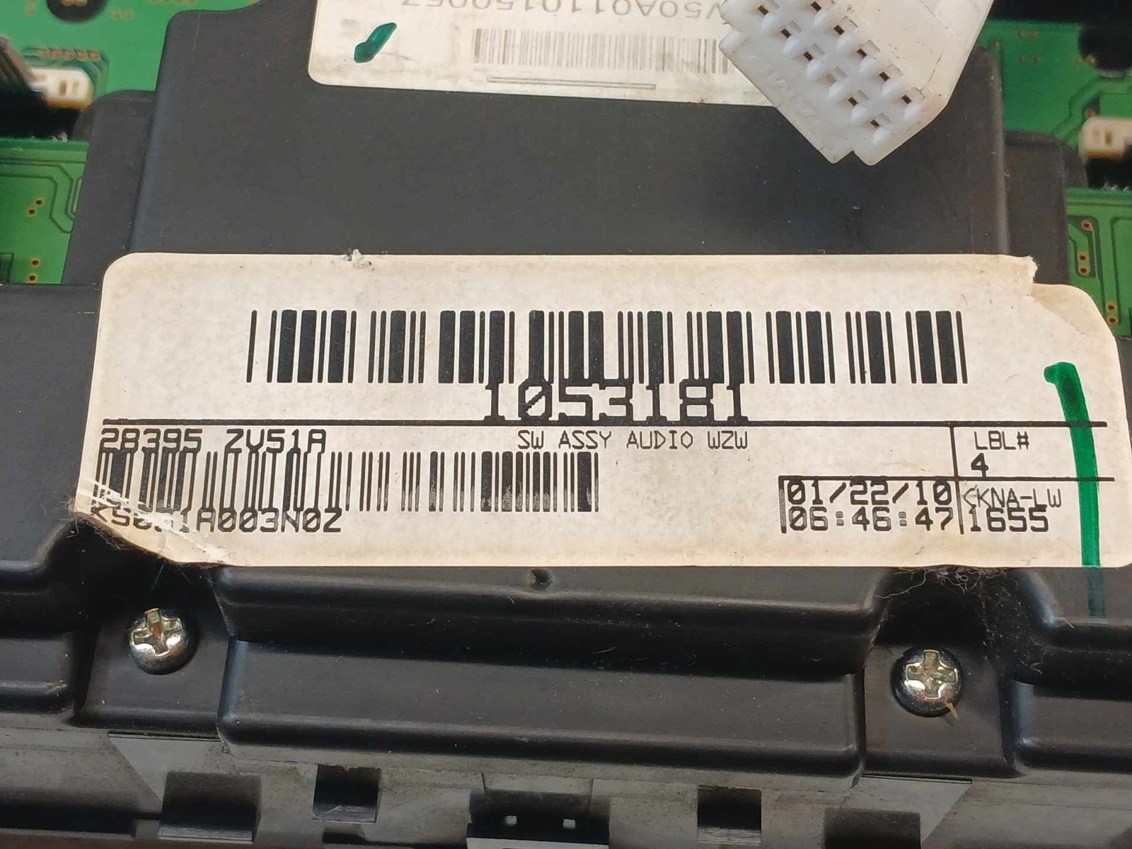 06-12 Nissan Pathfinder Audio & Control Display Screen *May Need Programming*