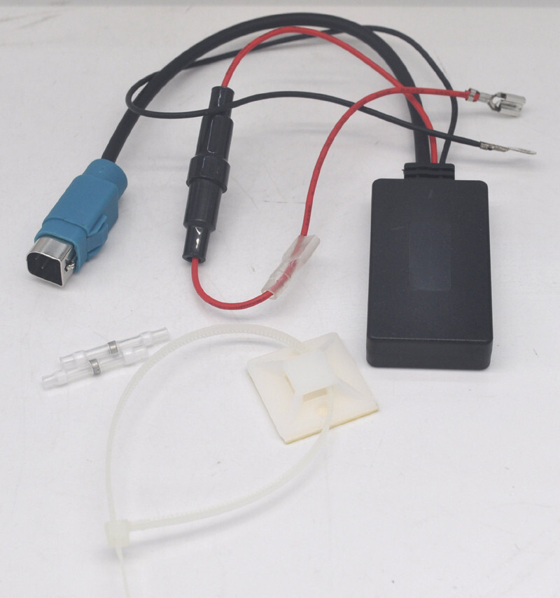 BLUETOOTH adaptor AUX in D-shape for Alpine CDA-118M iDA-X100M CDA-9886m Marine