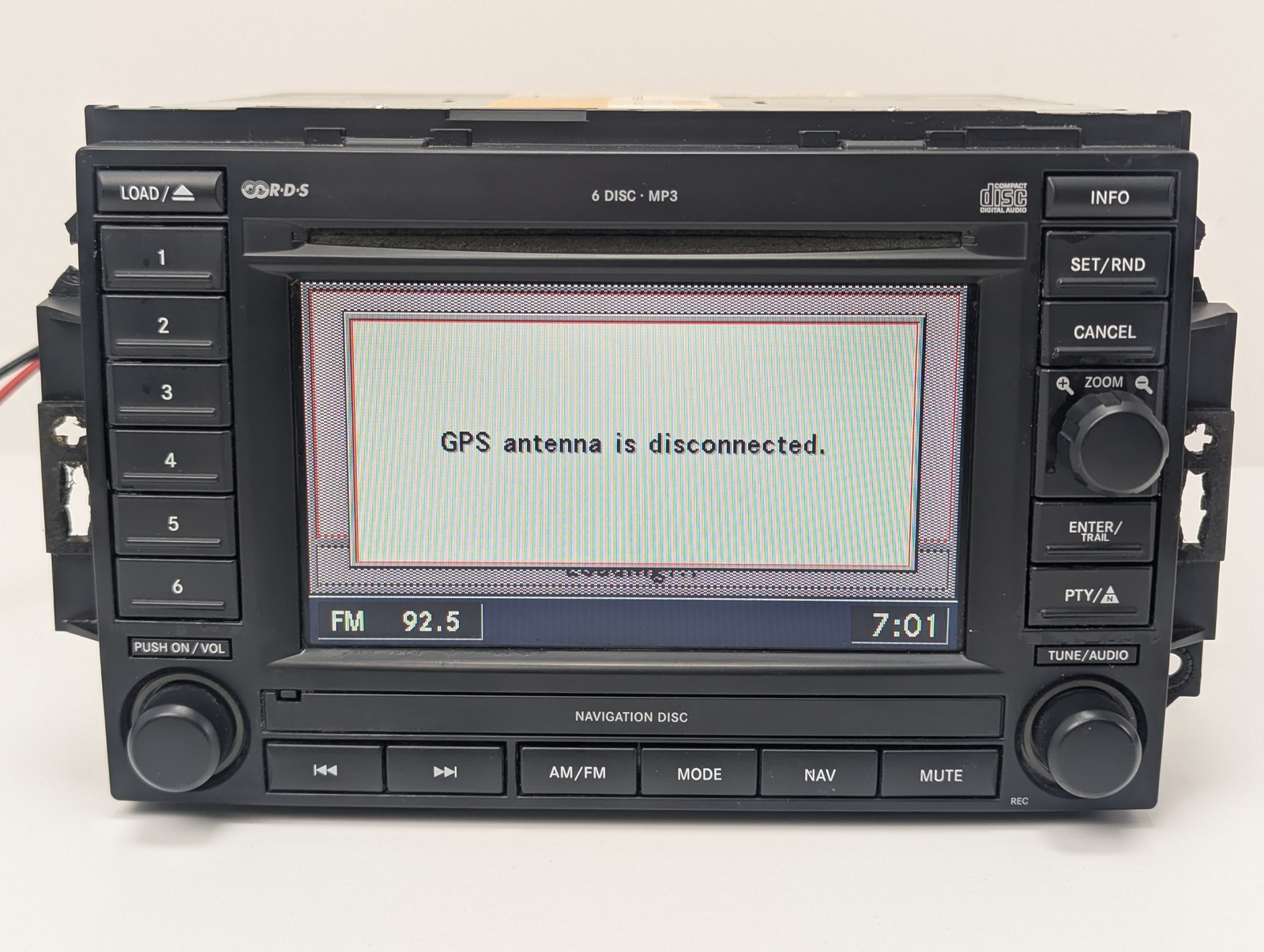 05-09 Chrysler 300 Dodge Ram Charger Dakota Jeep Radio CD Player GPS Navigation