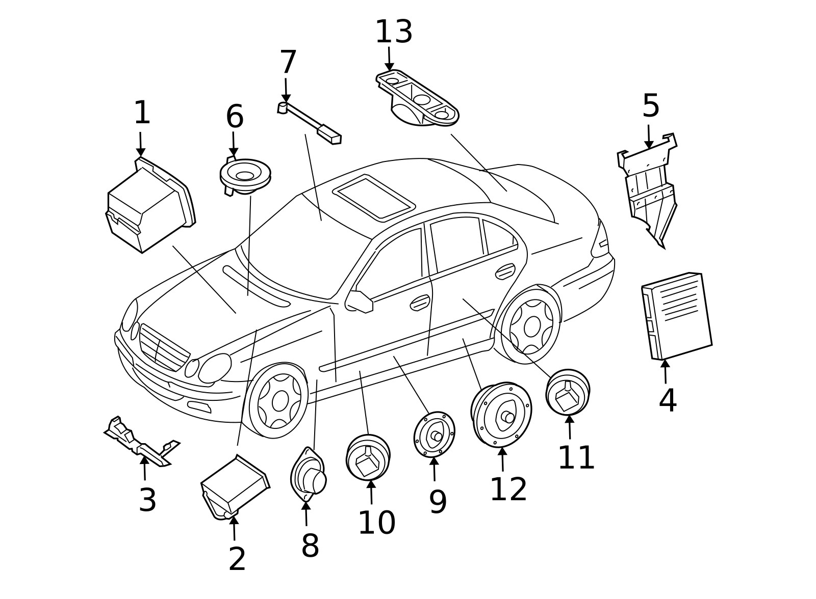 Genuine Mercedes-Benz R-NTG2.5 High-Ve-DVDC_10M_US_C219((E53) 219-900-17-00-80