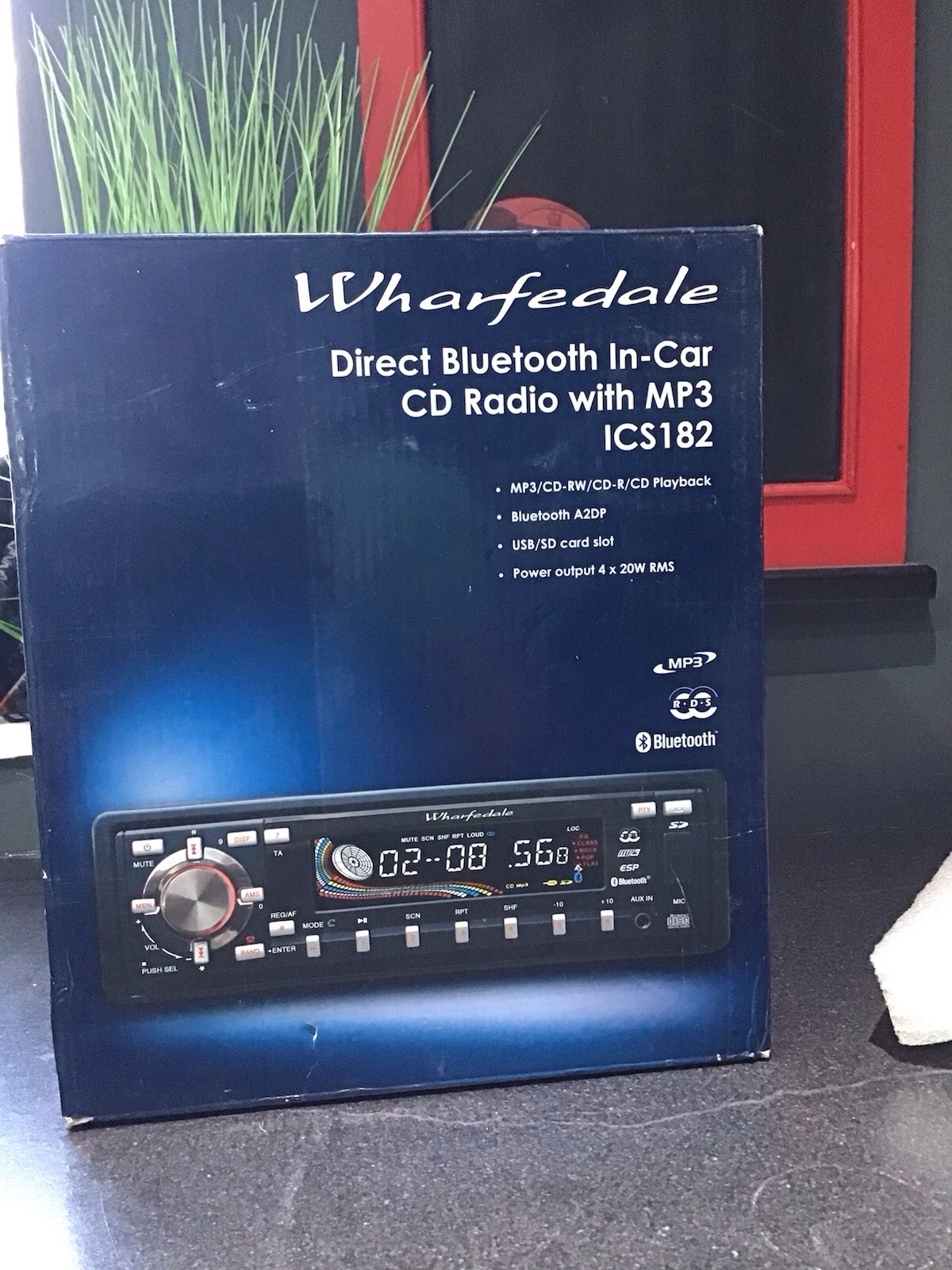 Wharfedale ICS182 Bluetooth In-Car CD Radio With MP3, USB/SD . BRAND NEW 🤩