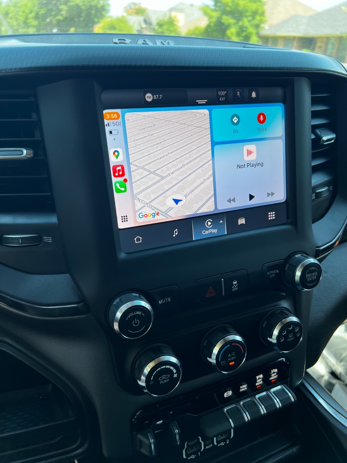 2019-2024 OEM Ram 1500 2500 3500 Uconnect 5 8.4-inch Screen UBD Upgrade Kit