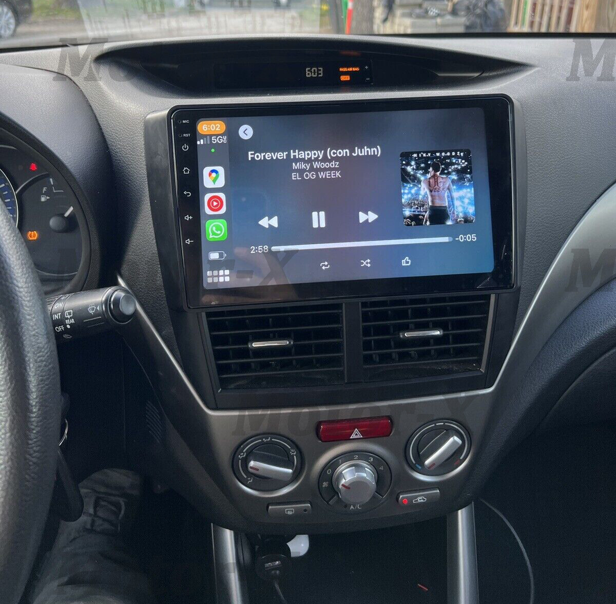 For Subaru Forester 2008-2012 Android 13 Apple CarPlay Car Stereo Radio GPS FM
