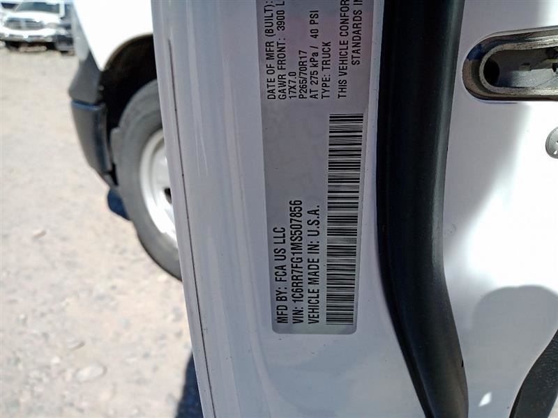 Radio Receiver/ Display From 2021 Ram 1500 P6849032AB 9302453