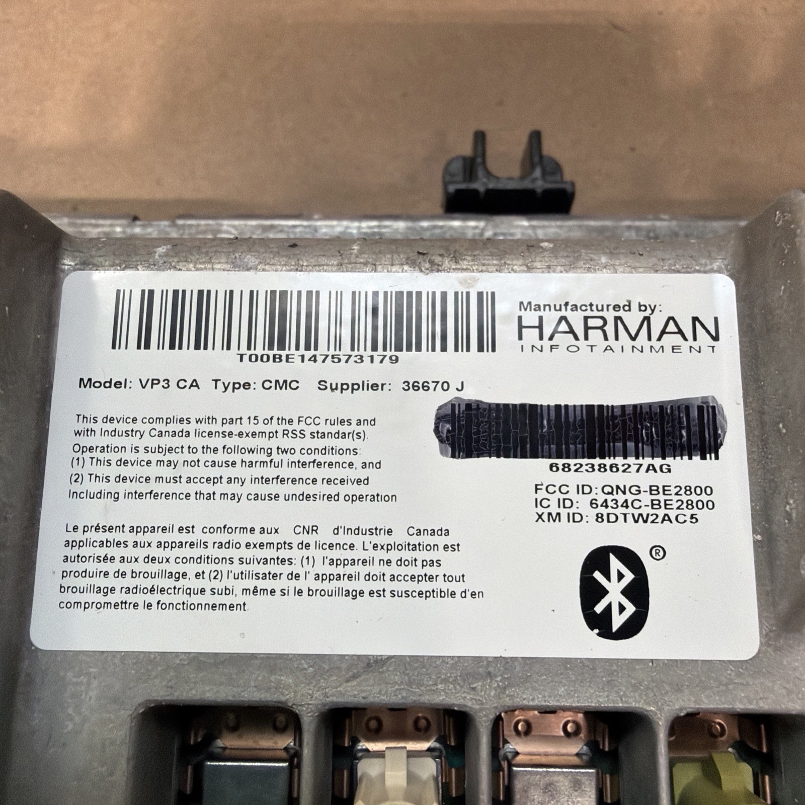 2013-2017 Dodge Ram Harman 8.4″ Uconnect Radio Head Unit Screen VP3NA 68249986AH