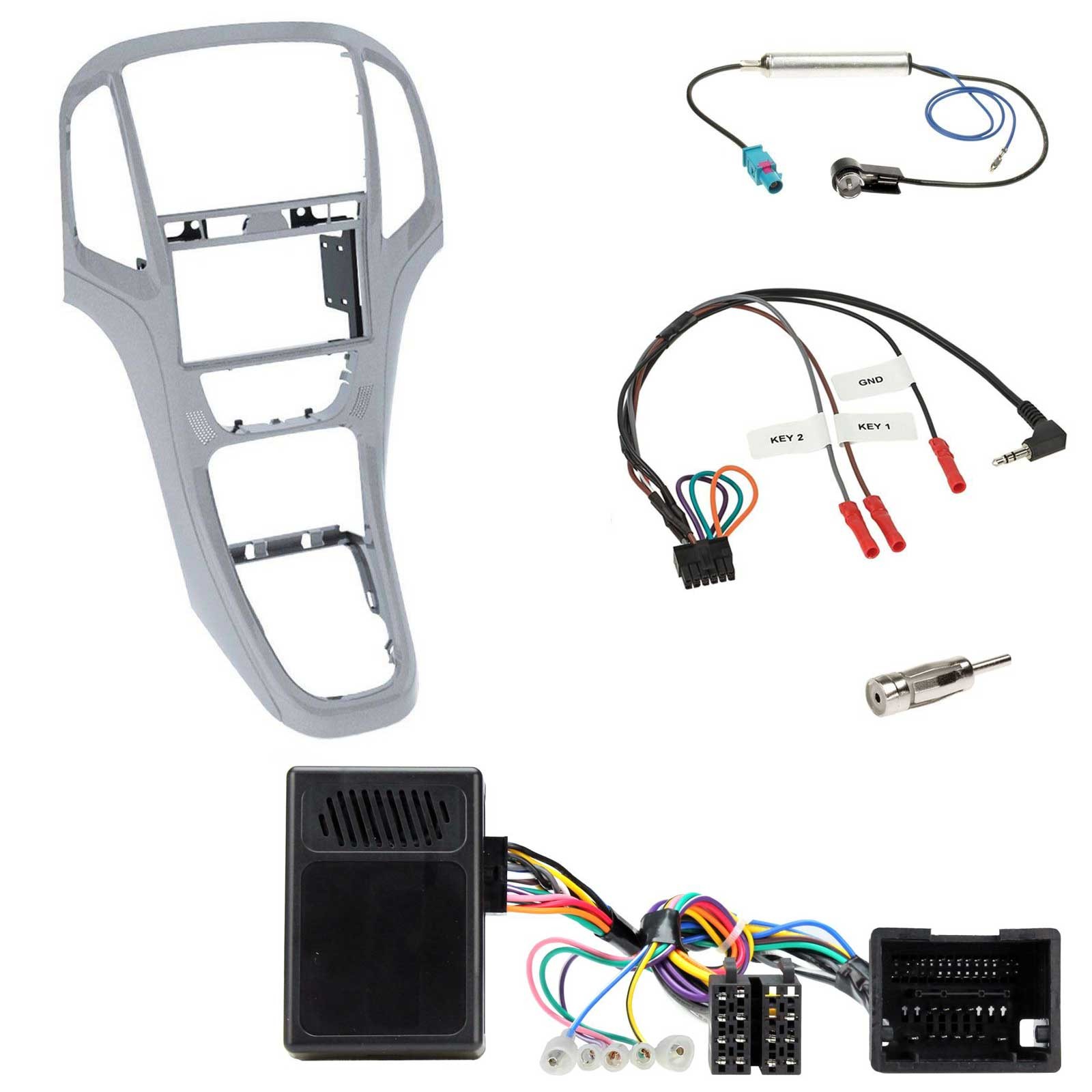Pioneer DAB steering wheel 2DIN Bluetooth USB car stereo for Opel Astra J from 09 Platinsi