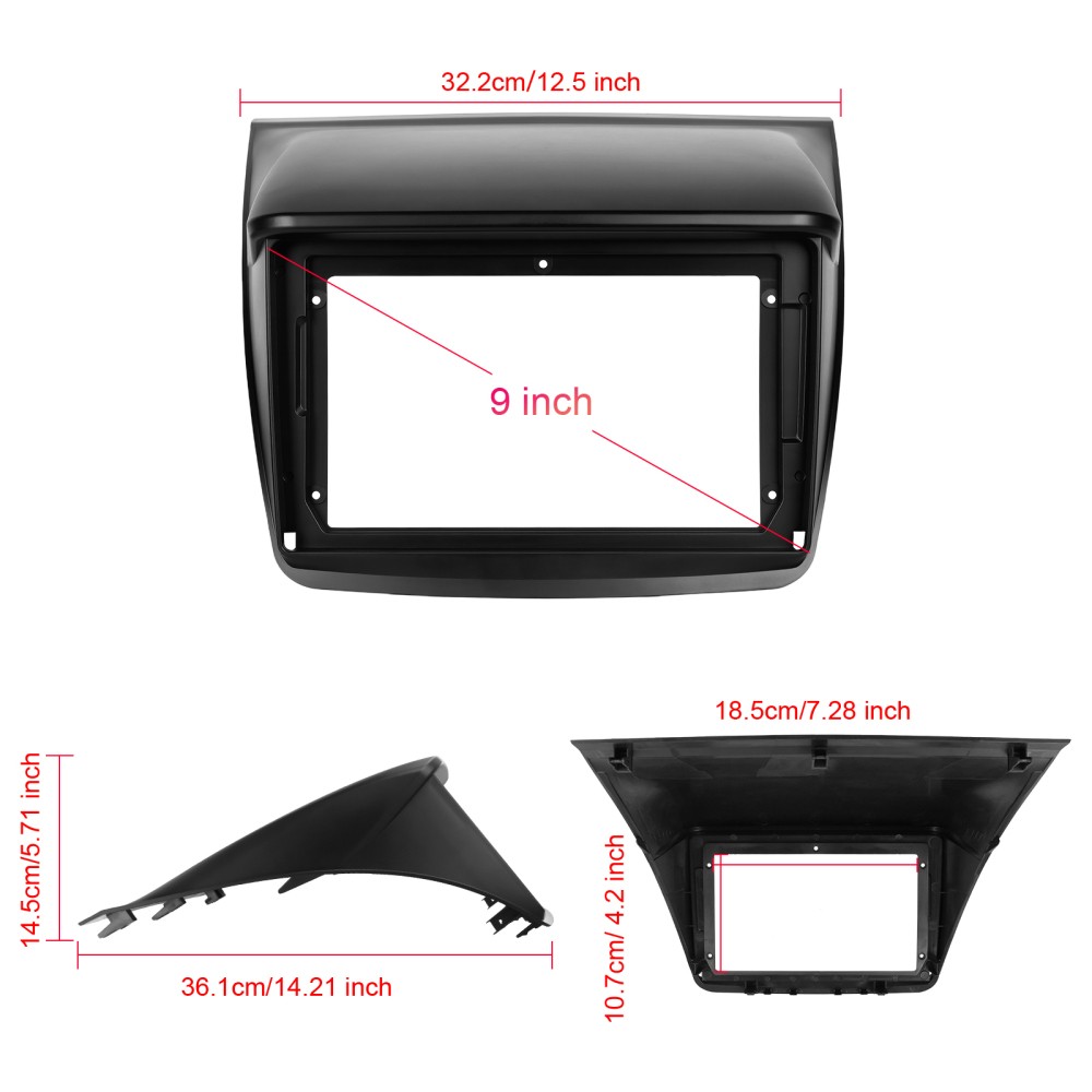 2+64G Car Radio Android 15 Carplay For Mitsubishi Pajero Sport 2 L200 Triton GPS
