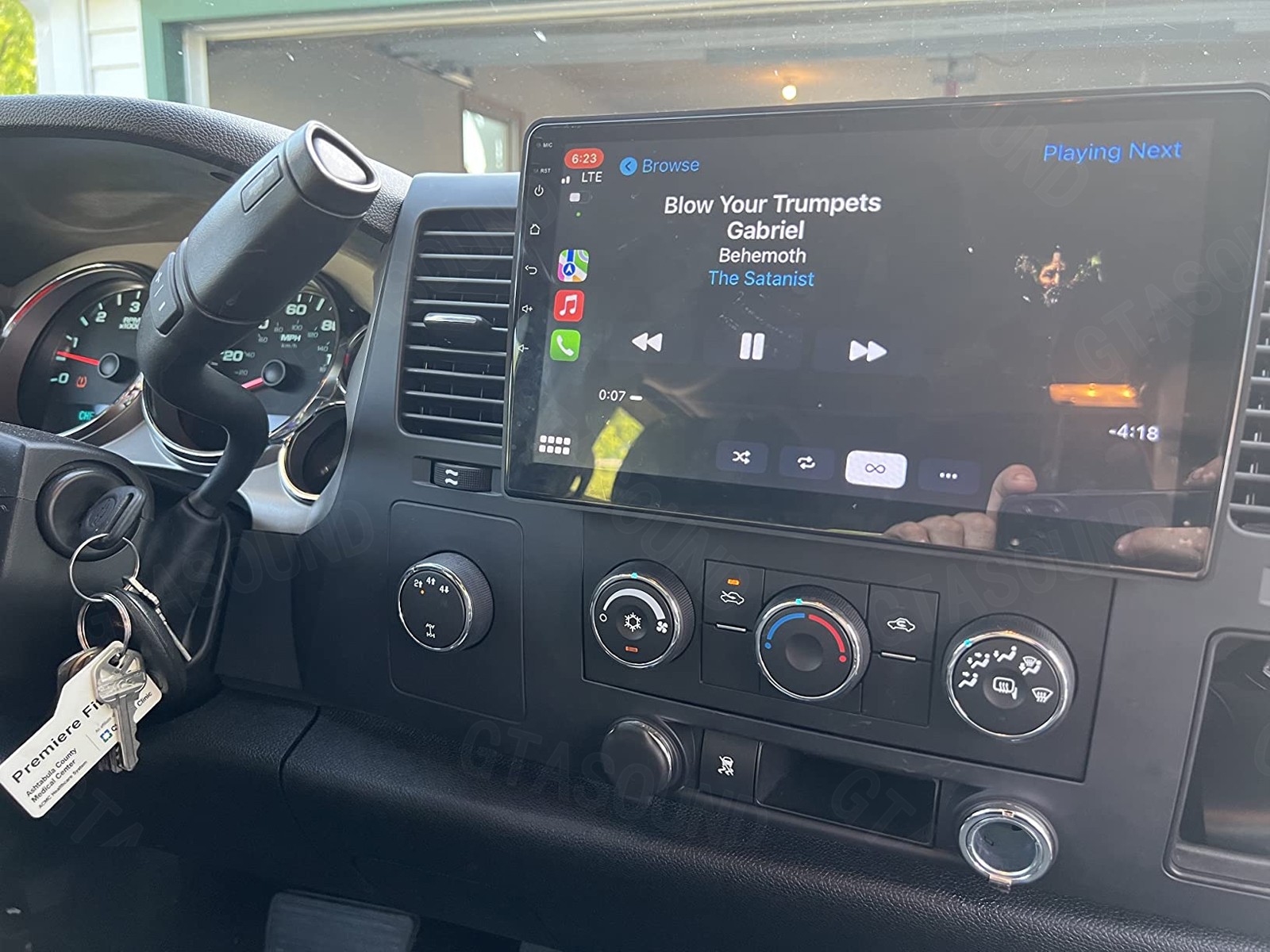 10.1” For Chevrolet Silverado 2007-2013 Carplay Android 15 Car Stereo Radio GPS