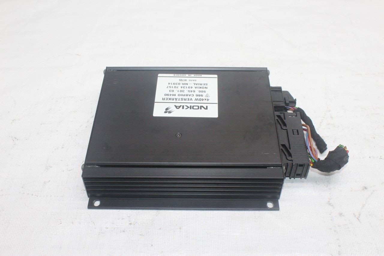 1997 PORSCHE BOXSTER 986 CONV #439 AMPLIFIER W/O DIGITAL NOKIA 4X40W