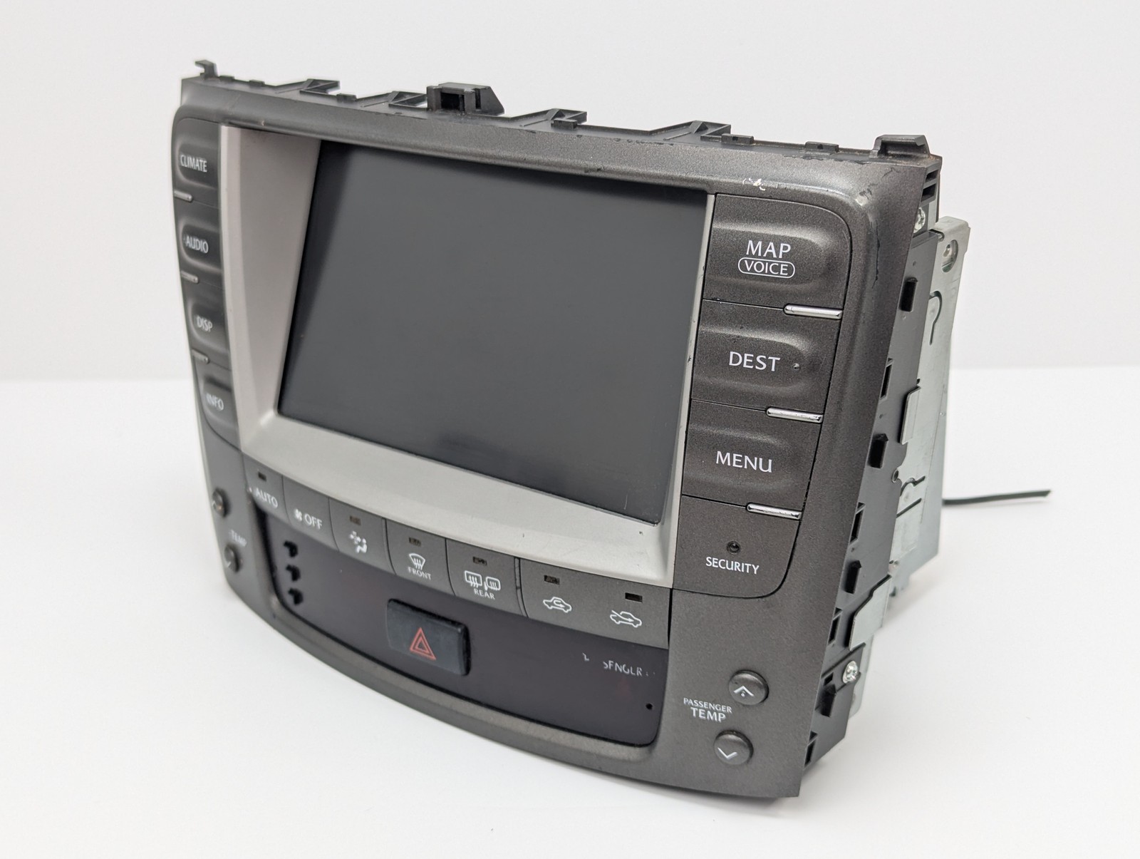 2006-2009 LEXUS IS250 IS350 NAVIGATION RADIO STEREO SCREEN HEADUNIT OEM TESTED