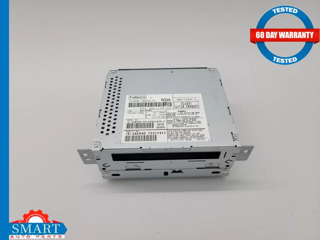 Jaguar XK X150 Front Dashboard AM FM CD Radio Player Receiver 07-15 OEM