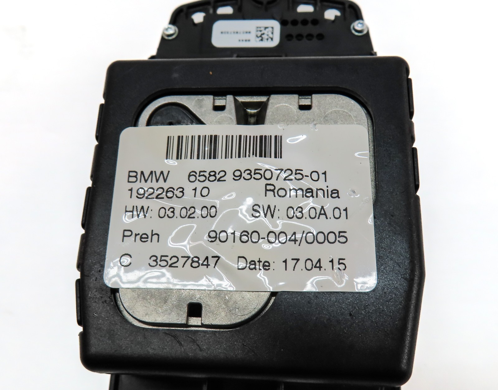 14-16 BMW 550i 750i F01 F10 CENTER CONSOLE iDRIVE MEDIA CONTROL KNOB (CERAMIC)