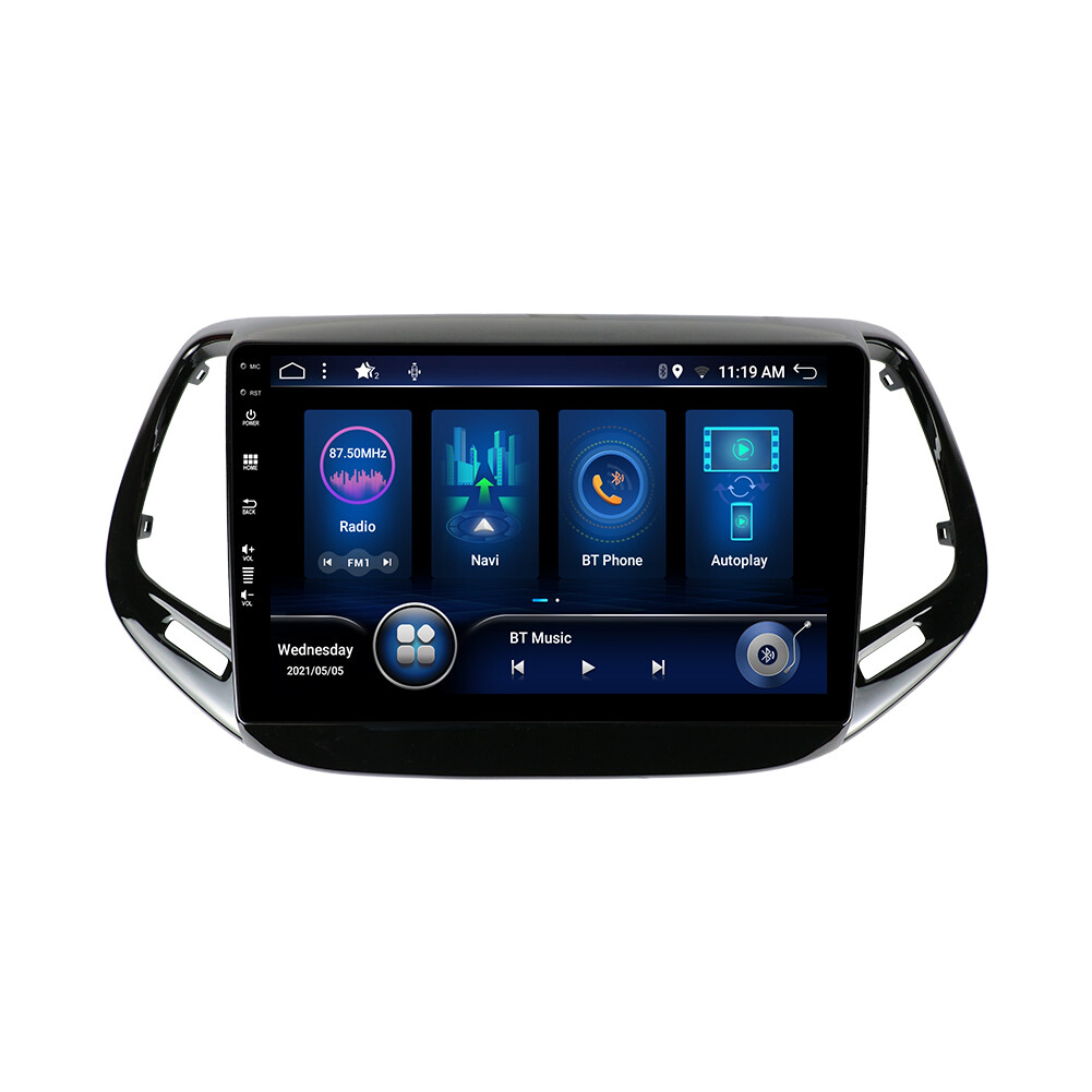 10.1″ 128GB CarPlay Car Stereo Radio Android 13 AM Navi For 2017-19 Jeep Compass