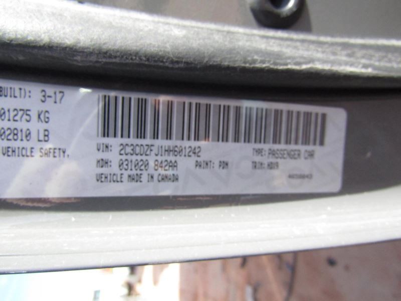 Audio Equipment Radio Amplifier 276 Watt Opt RD7 Fits 17-23 CHALLENGER 110332