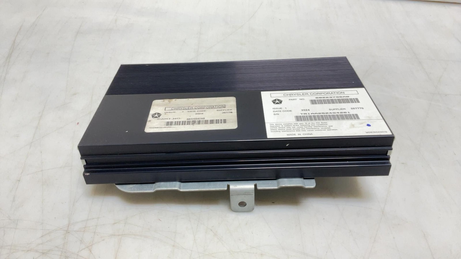 Jeep Wrangler JK OEM Factory Premium Amplifier 68223347AC 2015 2016 2017 167722