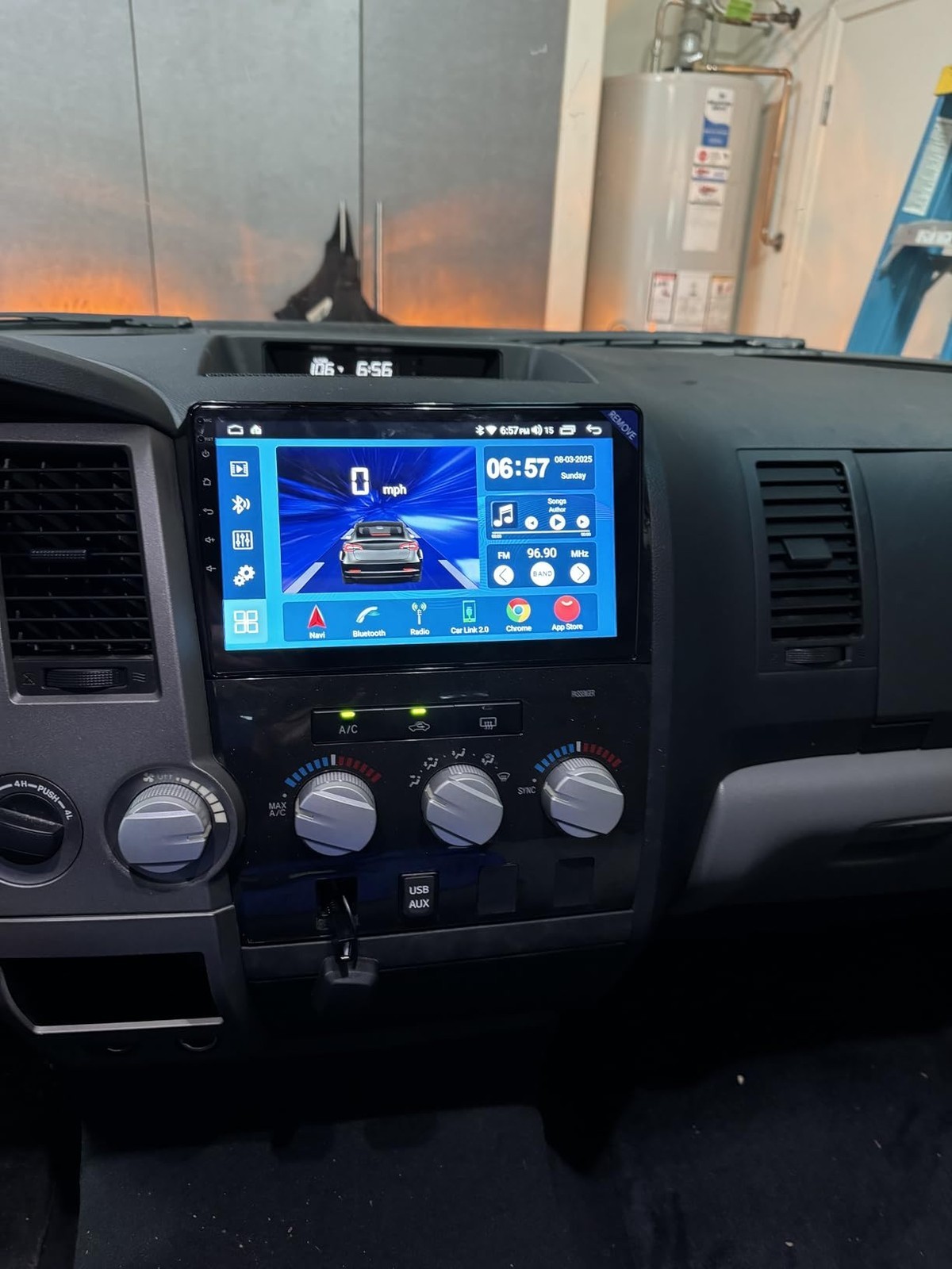For Toyota Tundra Sequoia CarPlay Android 13 Car Radio Stereo IPS Head Unit