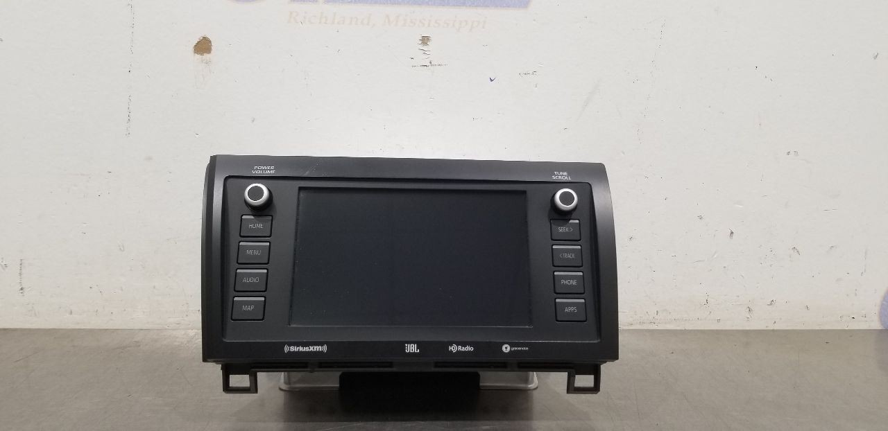 21 TOYOTA SEQUOIA RADIO AUDIO DISPLAY WITH RECEIVER 861400C300
