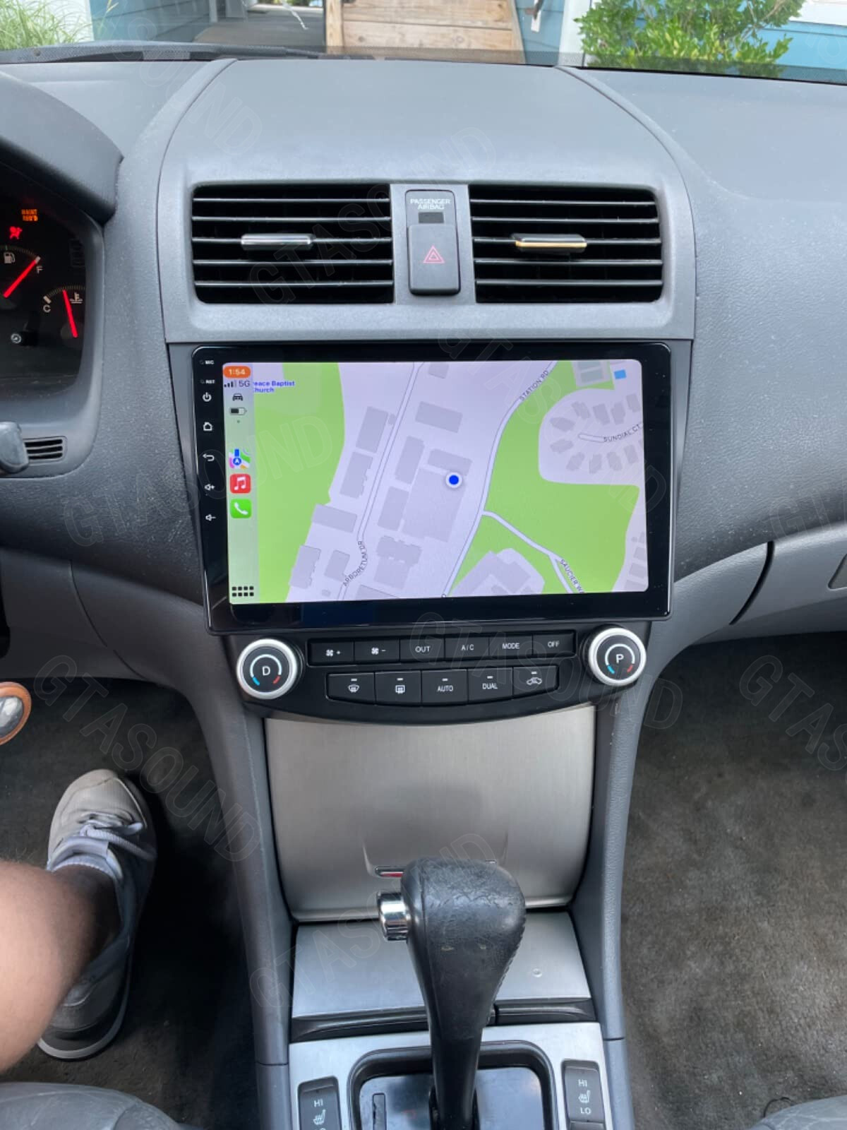 2+64G For Honda Accord 2003-07 with CarPlay Android Auto Stereo GPS Player +CAM