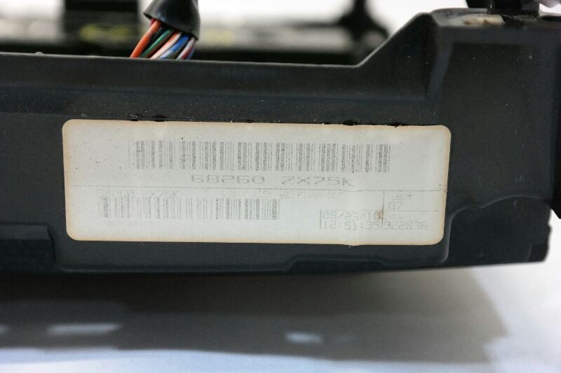 2011 Nissan Maxima Front Audio Equipment Radio Control Audio And Climate