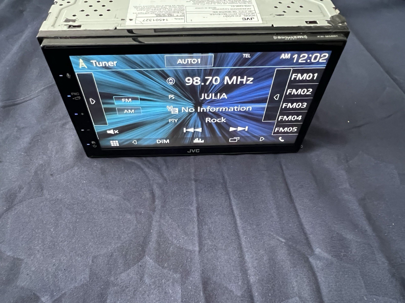 ⭐️Pre-Owned,TESTED⭐️ JVC APPLE CARPLAY| BT| USB| AM/FM-(KW-M56BT)