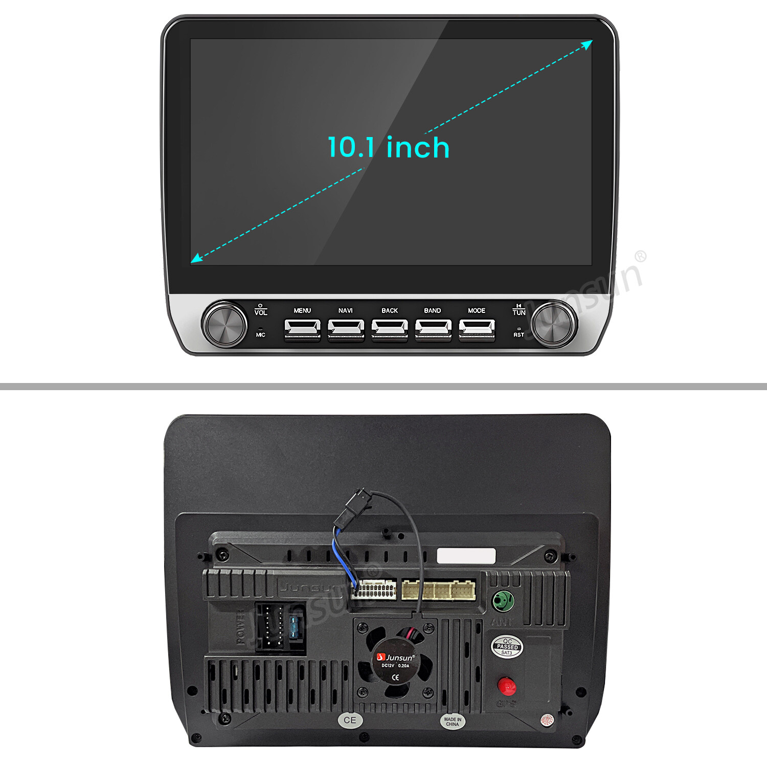 10.1″1+32G Android15 Carplay Car Stereo Radio GPS BT For Toyota Tacoma 2016-2022