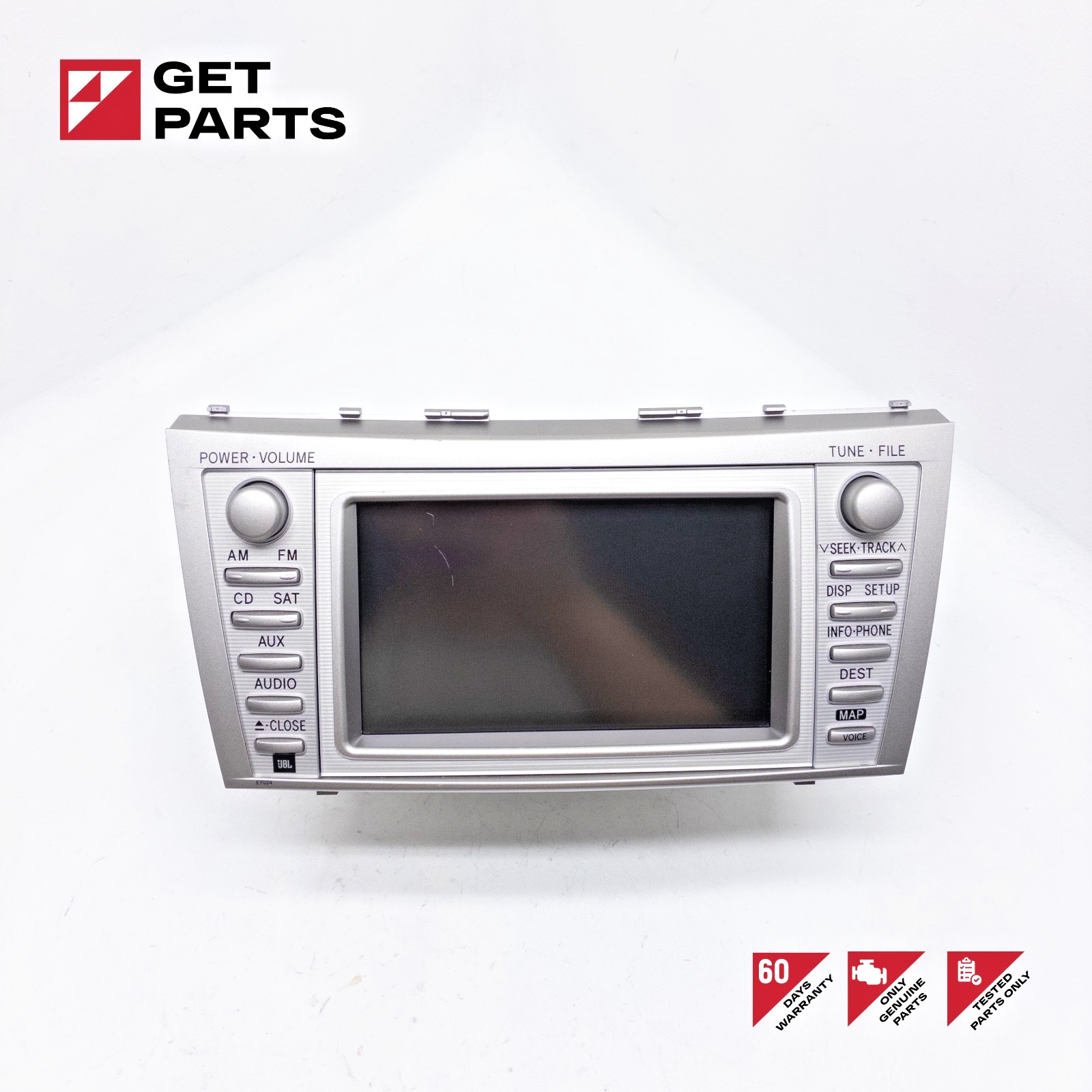 10-11 Toyota Camry Navigation JBL Radio Display Screen 86120-06510 OEM