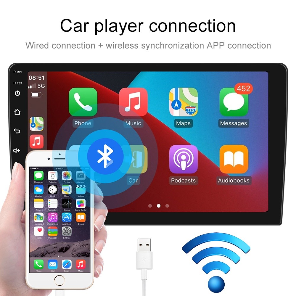 Apple Carplay For BMW Mini Cooper R56 07-14 Android 15 Car Stereo Radio GPS Navi