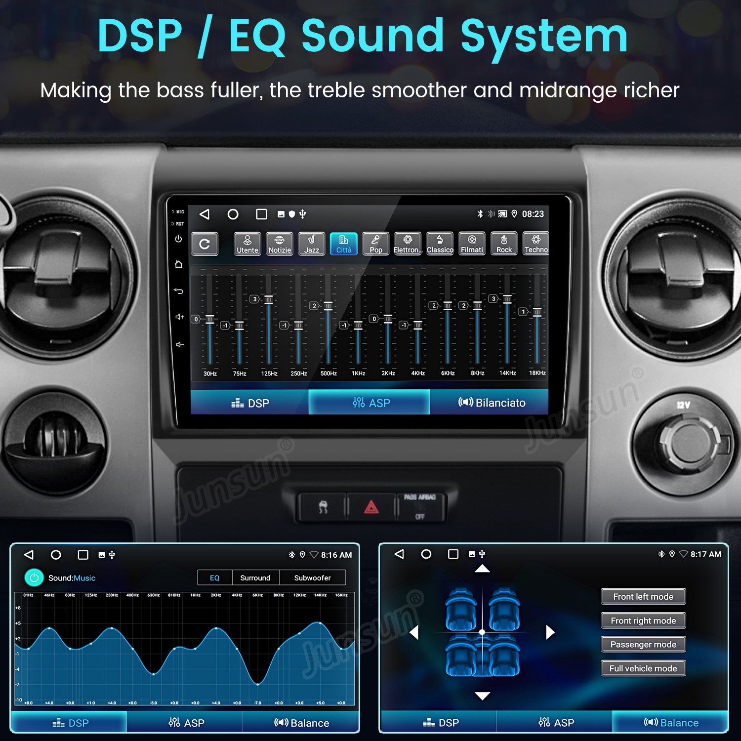 For Ford F-150 F150 2009-2012 Car Radio GPS Navi 8Core Carplay Android 15 6+128G