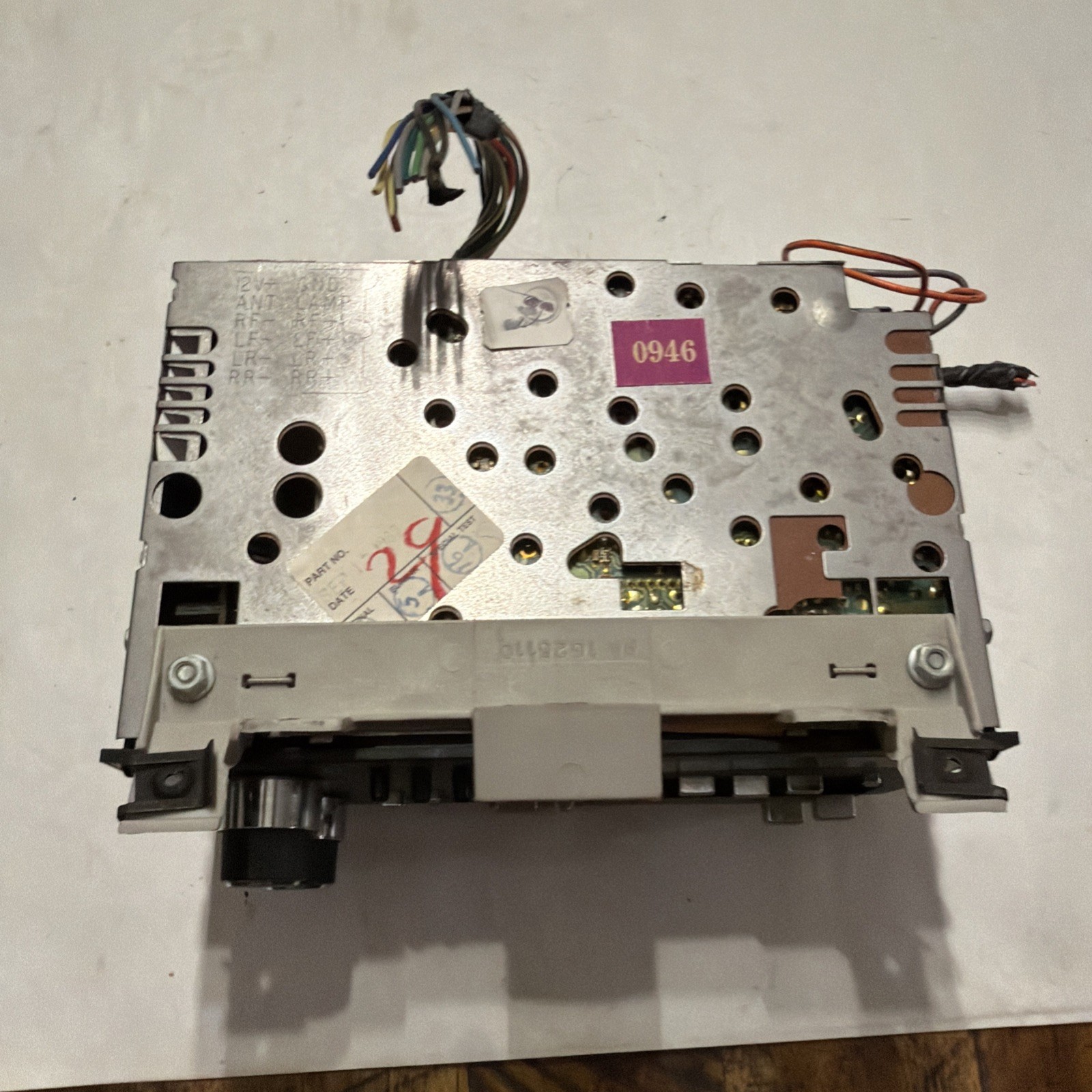 AC Delco 16127076 Symphony Sound AM/FM Cassette Radio OEM GM Stereo
