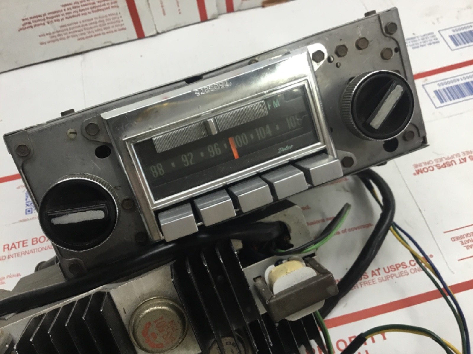 1968 Corvette AM FM stereo radio delco Amplifier Camaro Chevelle
