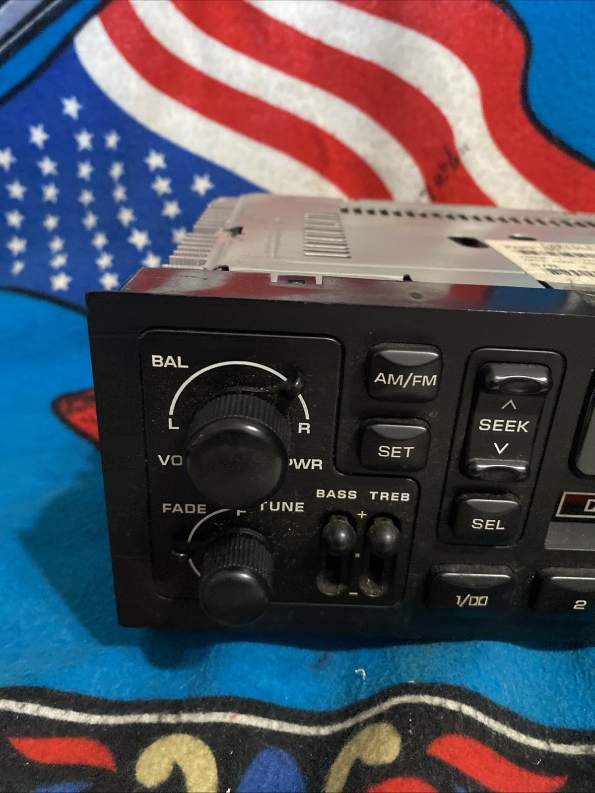 Dodge Chrysler Corporation Radio AM/FM Dolby Cassette P04858556AC Untested 2