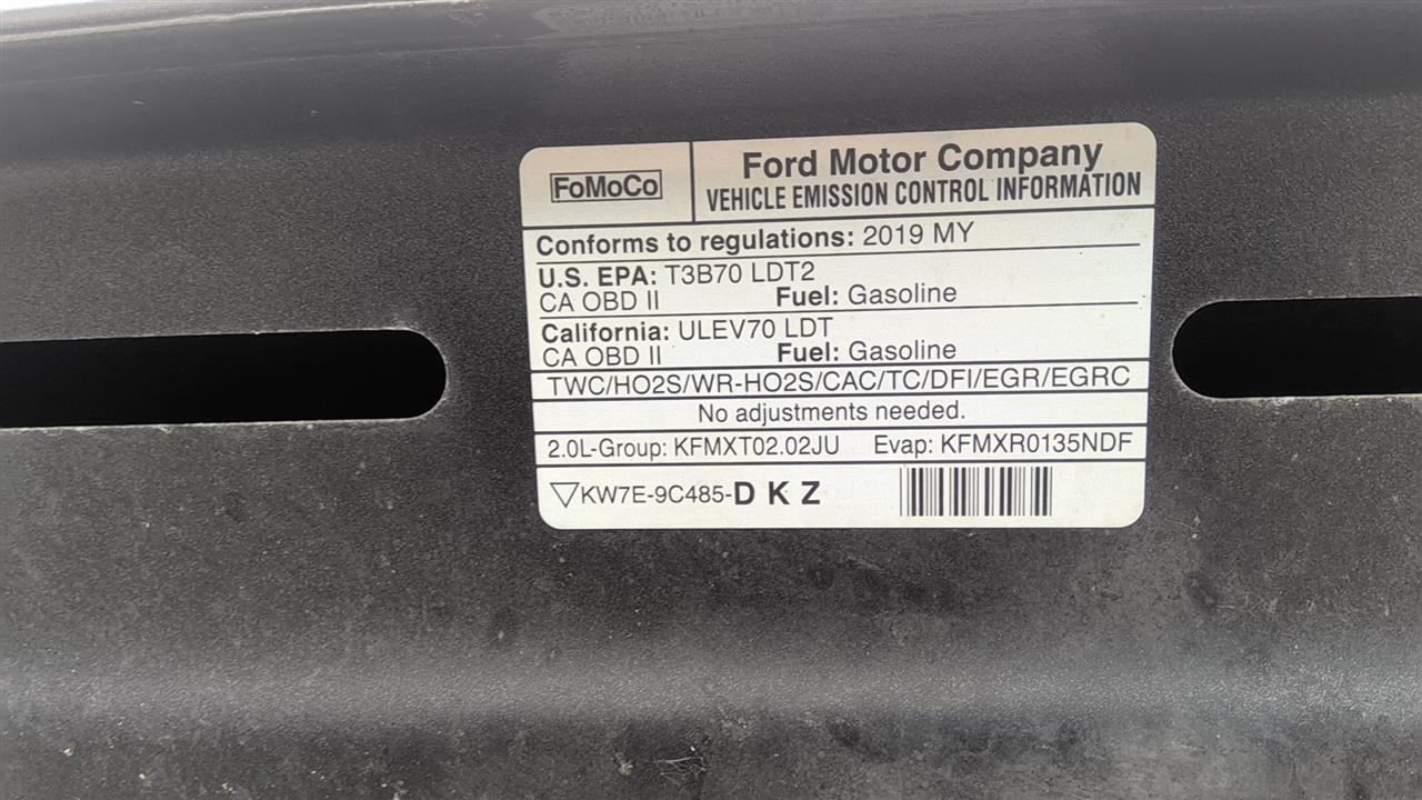 2019- 2020 Ford Edge Audio Equipment Radio Control Panel 8.0″ Screen Openin