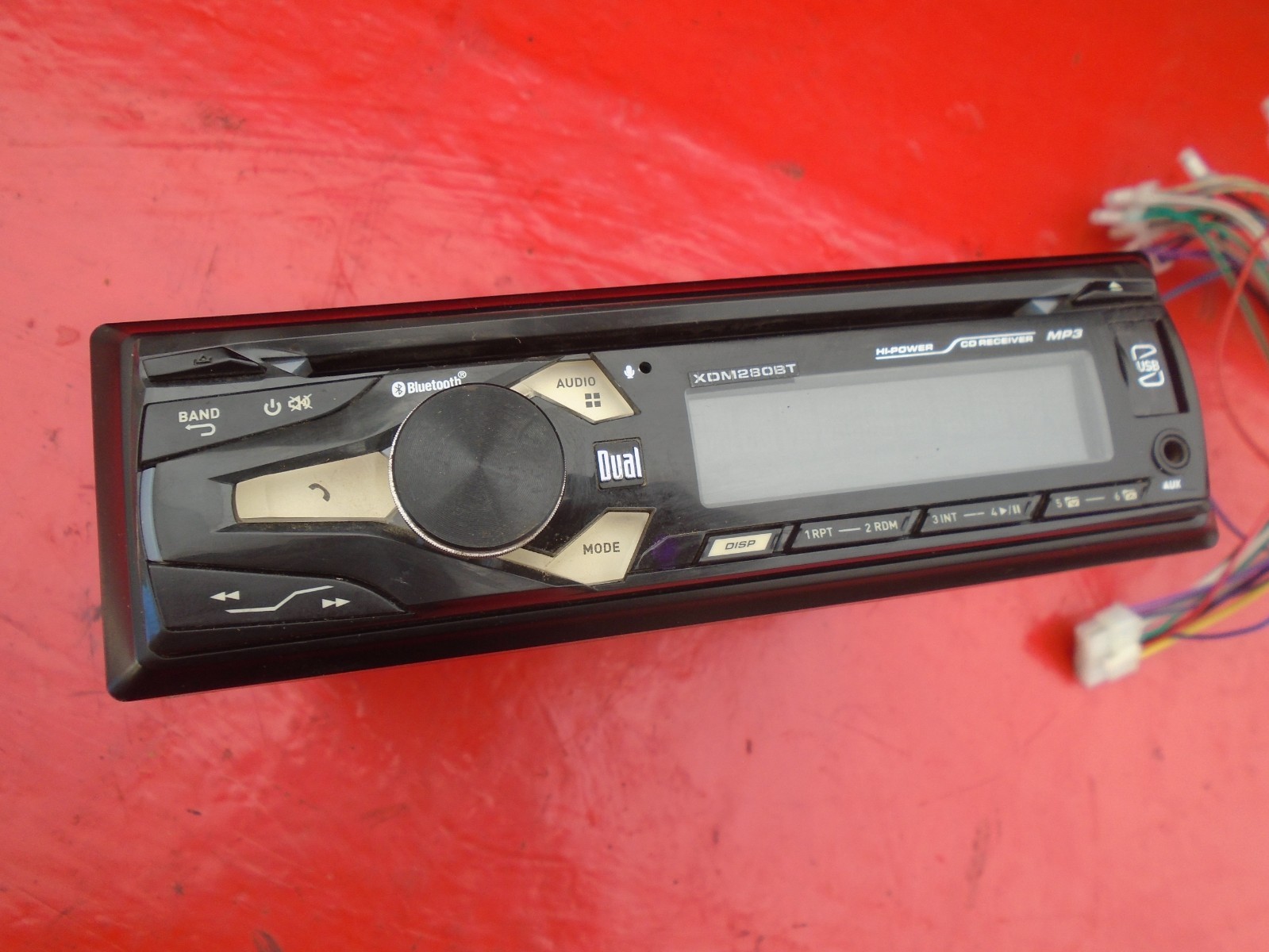 Dual XDM280BT 1-DIN Bluetooth Car Stereo CD Player Receiver