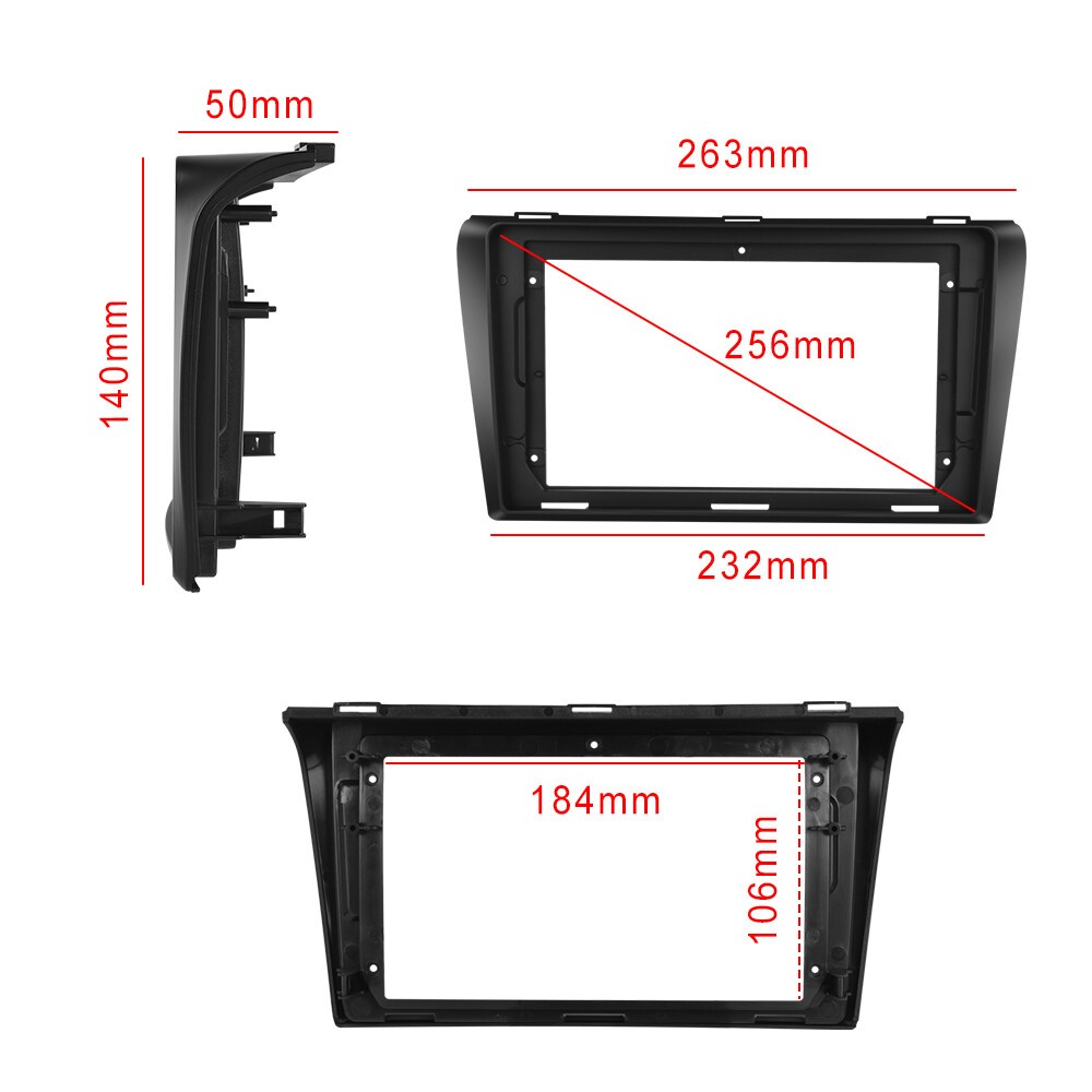 For Mazda 3 2004-2009 Carplay Android 15 Car Stereo Radio GPS Navi WIFI FM RDS