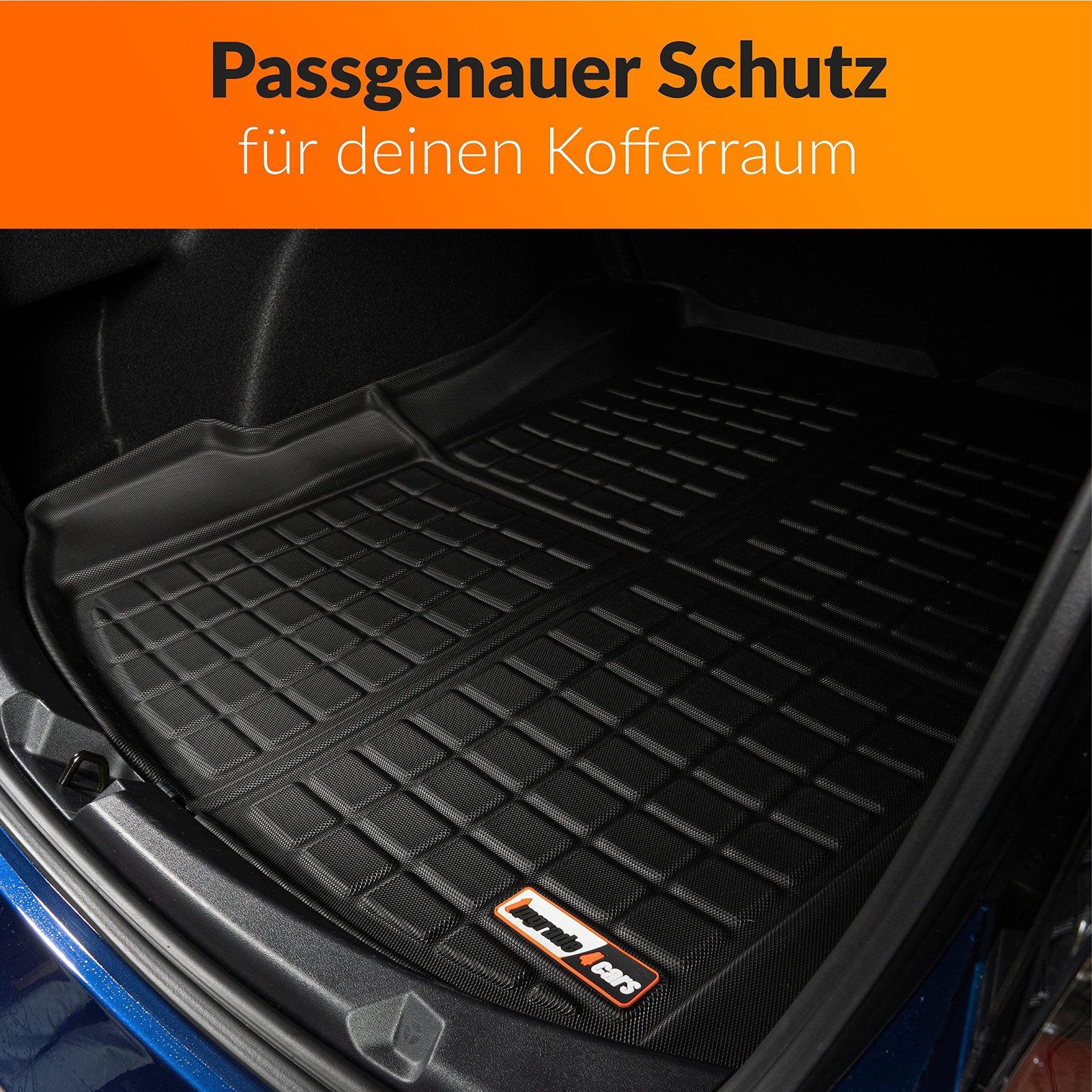 Trunk Mat Compatible for Tesla Model 3 | Rubber Trunk Liner Water Di…