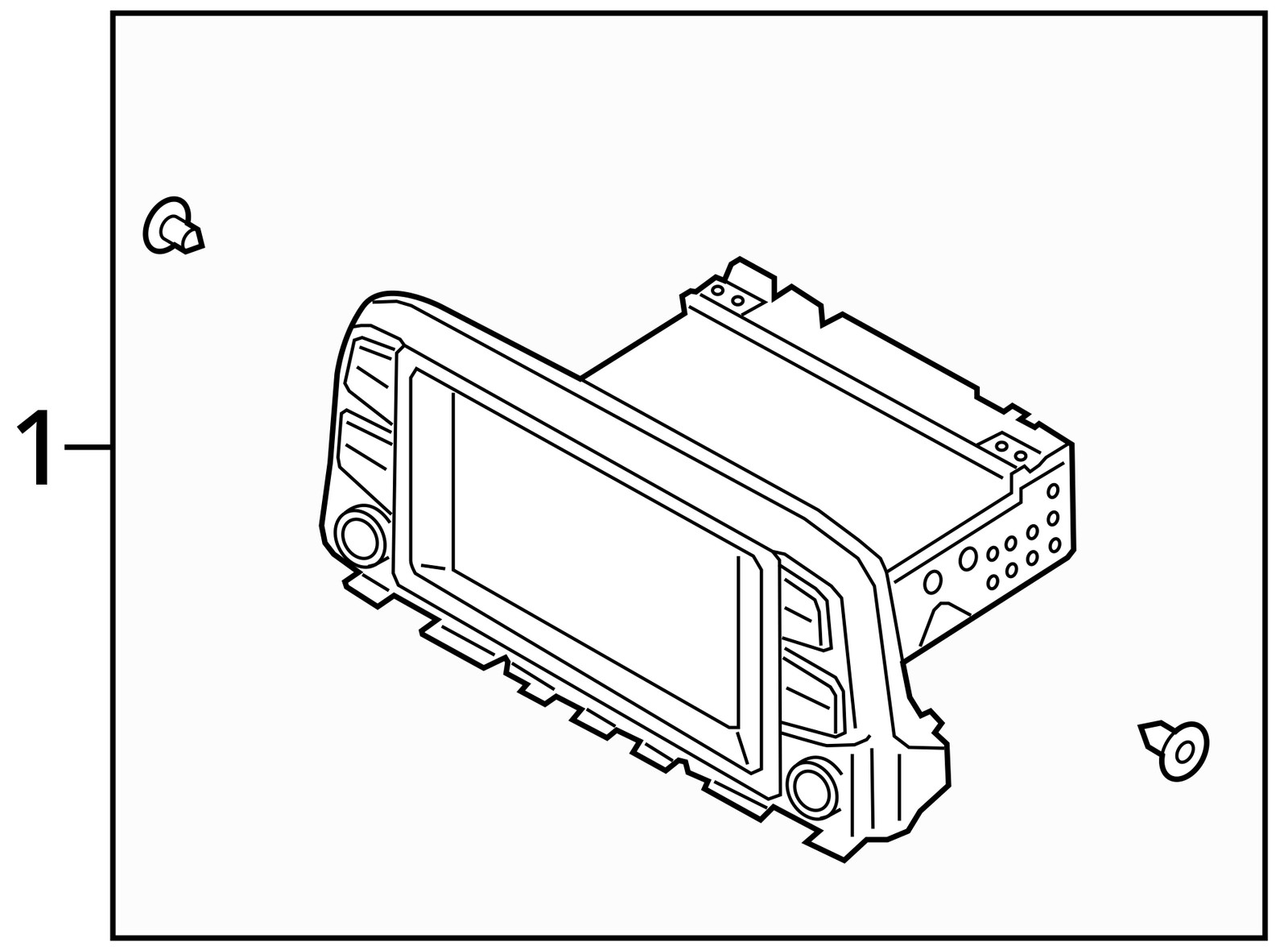 18 19 20 21 HYUNDAI KONA Audio Equipment Radio